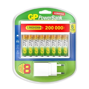 Լիցքավորվող մարտկոց GP 270AAHC/CPBXL-2CR8 8
