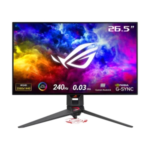 Մոնիտոր ASUS ROG SWIFT OLED PG27AQDM 90LM08Q0-B01A70 26.5 "