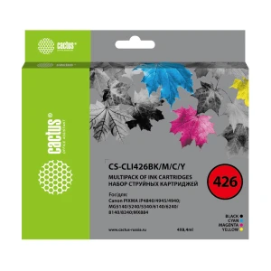 Քարթրիջ CACTUS CS-CLI426BK/M/C/Y Black,Blue,Yellow,Magenta