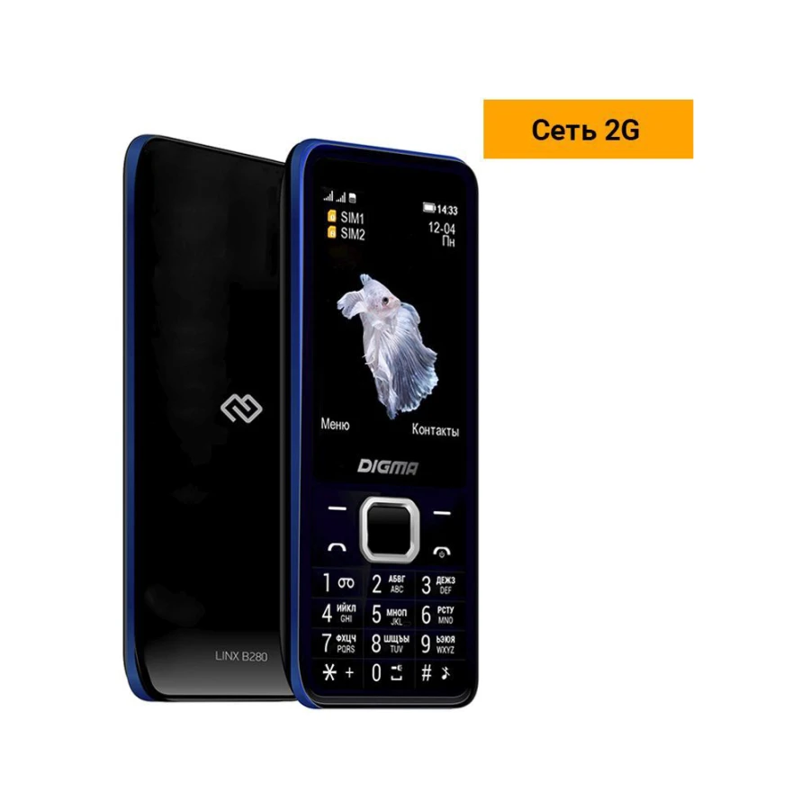 DIGMA LINX B280 LT2072PM Gray
