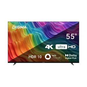 Телевизор DIGMA 4K Ultra HD DM-LED55UBB33 55 "