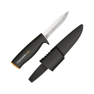 Нож садовый Fiskars K40 большой черный/оранжевый (1001622)