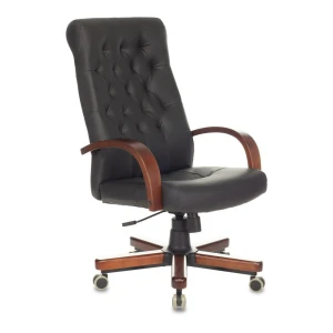 Աթոռ BUROCRAT T-9928WALNUT T-9928WALNUT/ECO-B