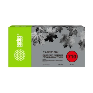 Քարթրիջ CACTUS CS-PFI710BK Black