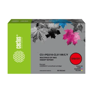 Քարթրիջ CACTUS CS-I-PG510-CL511M/C/Y Color