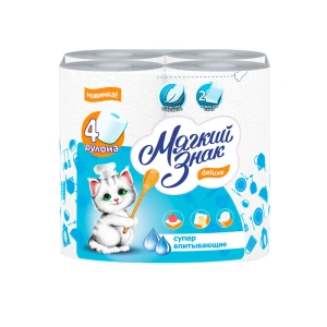 Անձեռոցիկ MYAGKIY ZNAK C80 4 հատ