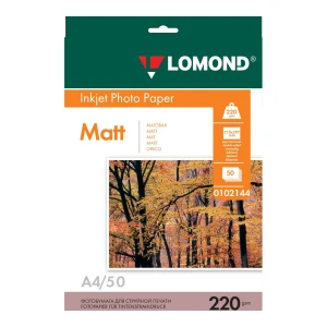 Լուսանկարչական թուղթ LOMOND 0102144 A4