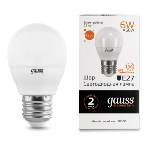 Լամպ GAUSS E27 53216