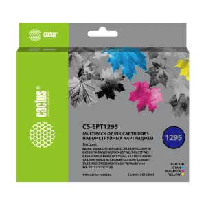 Քարթրիջ CACTUS T1295 CS-EPT1295 Black,Blue,Yellow,Magenta