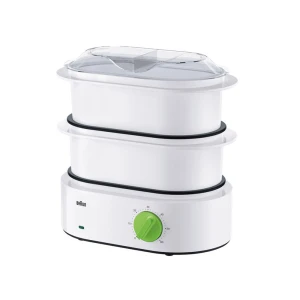Пароварка BRAUN FS3000,  белый