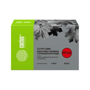 Քարթրիջ CACTUS CS-PFI120BK Black