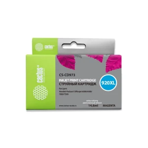 Քարթրիջ CACTUS №920XL CS-CD973 Magenta