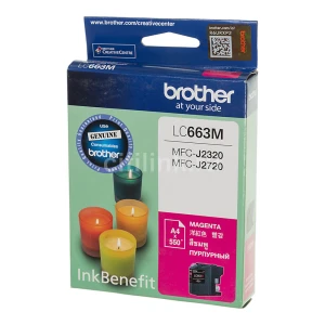 Քարթրիջ BROTHER LC663M Magenta
