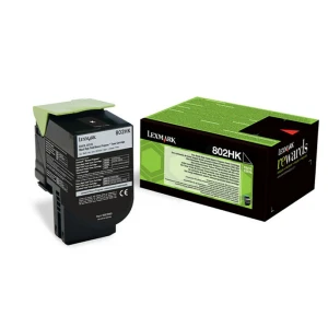 Քարթրիջ LEXMARK 80C2HKE Black