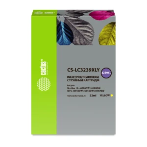 Քարթրիջ CACTUS CS-LC3239XLY Yellow