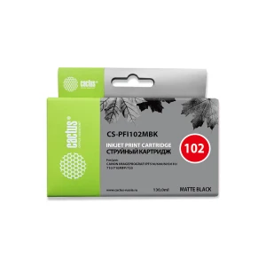 Քարթրիջ CACTUS CS-PFI102MBK Matte Black