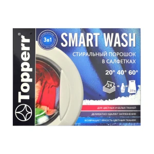 Անձեռոցիկ TOPPERR SMART WASH 24 հատ 0.096 կգ 3228