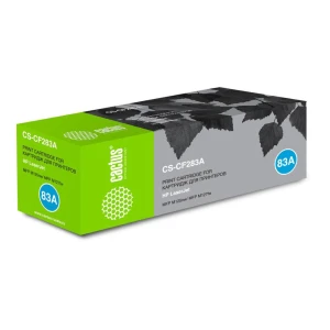 Քարթրիջ CACTUS CF283A CS-CF283A Black