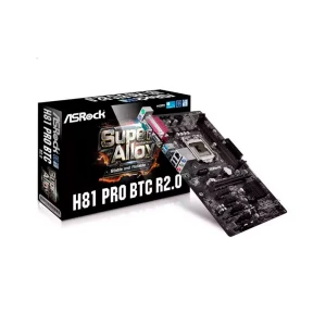 Մայրական սալիկ ASROCK H81 Pro BTC R2.0 90-MXGUP0-A0UAYZ