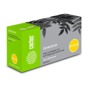 Քարթրիջ CACTUS 106R02310 CS-WC3315X Black