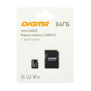 SD քարտ DIGMA 64 GB DGFCA064A01