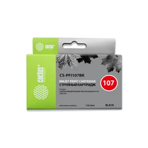 Քարթրիջ CACTUS CS-PFI107BK Black