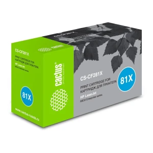 Քարթրիջ CACTUS CF281X CS-CF281X Black