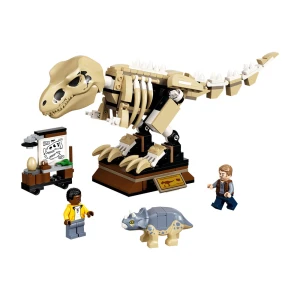 Կոնստրուկտոր LEGO Jurassic World T. Rex-Skelett in der Fossilienausstellung 76940
