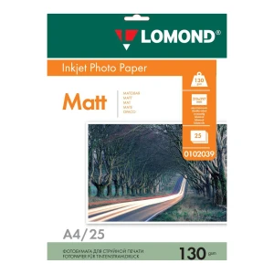 Լուսանկարչական թուղթ LOMOND 0102039 A4
