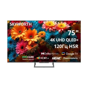 Телевизор SKYWORTH 75 QLED+ 4K Ultra HD 75Q67H 75 "