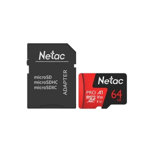 SD քարտ NETAC 64 GB NT02P500PRO-064G-R