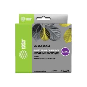 Քարթրիջ CACTUS CS-LC525XLY Yellow
