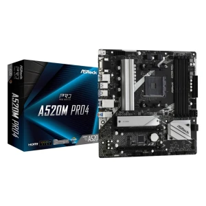 Մայրական սալիկ ASROCK A520M PRO4 90-MXBDU0-A0UAYZ