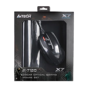 Մկնիկ A4TECH X-7120 X-710BK+X7-200MP