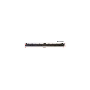 Патч-панель Lanmaster (TWT-PP24UTP/6) 19" 1U 24xRJ45 кат.6 UTP