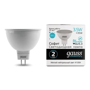 Լամպ GAUSS GU5.3 13524