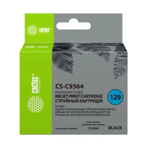 Քարթրիջ CACTUS №129 CS-C9364 Black